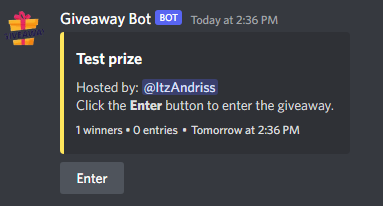 giveaway command