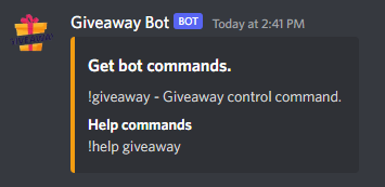 help command
